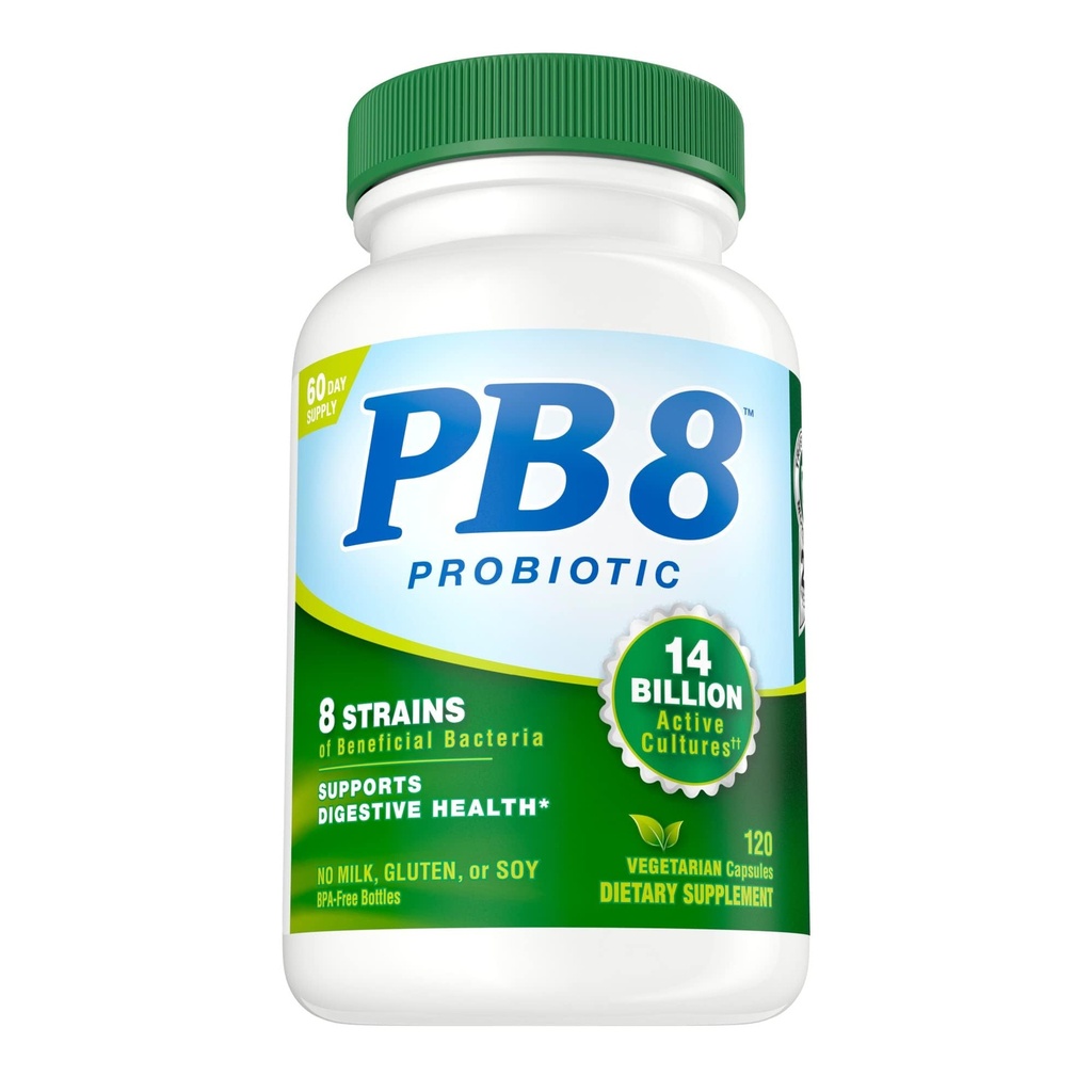 营养 现在 PB 8 终身营养酸性hil* 男女植物营养补充,120个