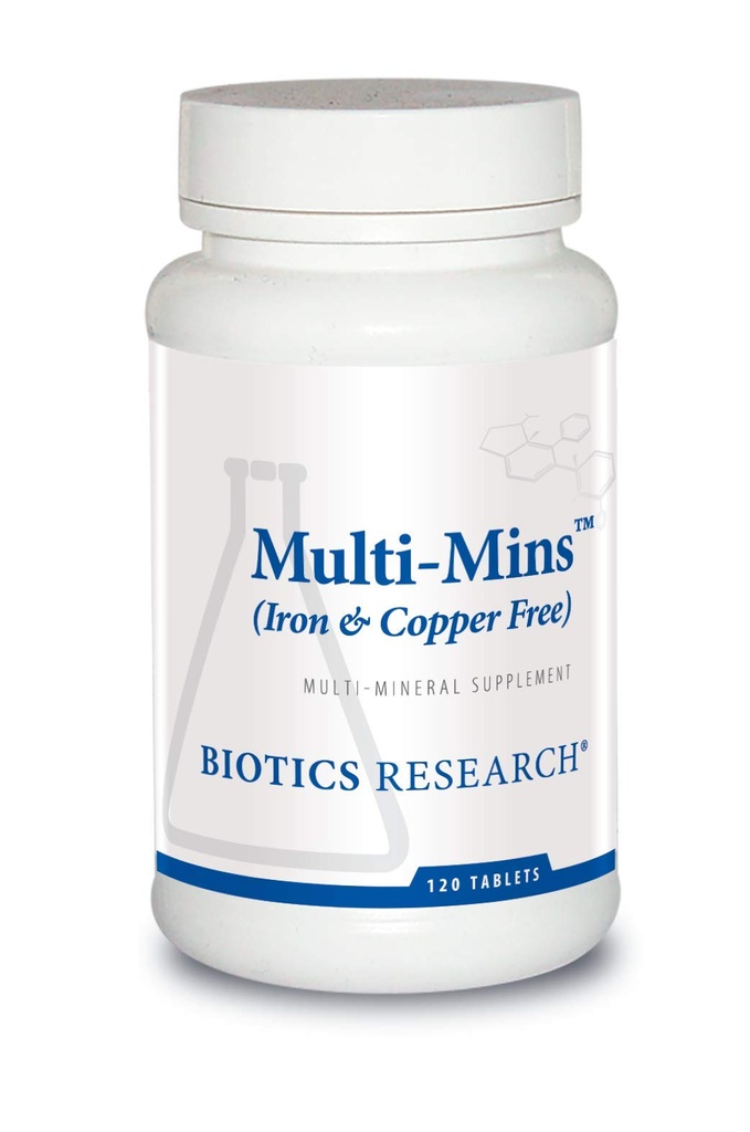 生物研究多明石铁和无铜多矿物综合体,矿物切拉底物与全食平衡来源,植物化学探底矿,易吸收. 120 个标签