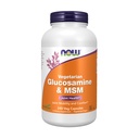 现在食品 蔬菜 Glucosamine 和 MSM 联合保健 240 蔬菜 Capsules
