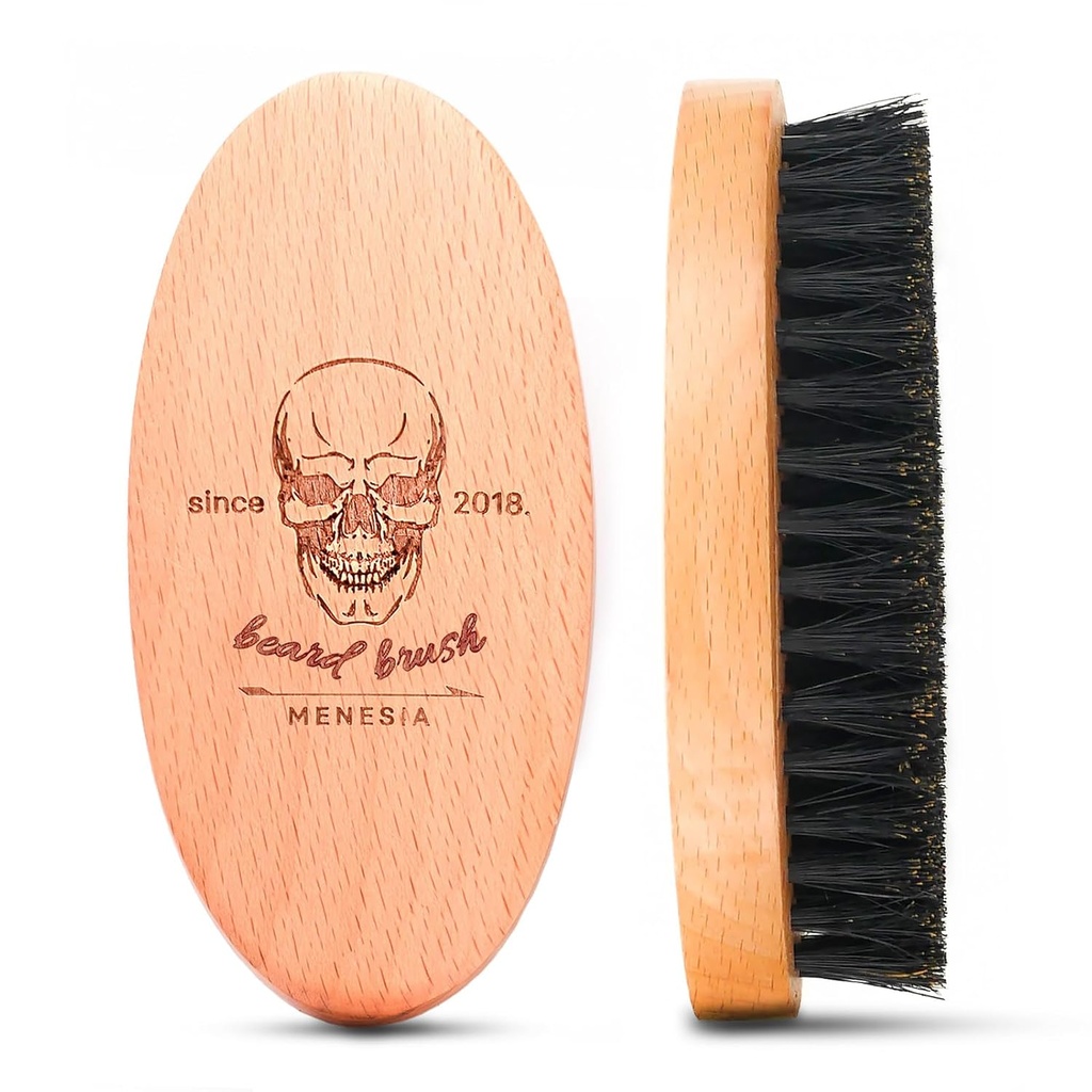 博尔·布里斯特尔·比尔德·布鲁什(英语:Boar Bristle Haird Beard Brush for Men),口袋旅行男子木头小软熊布鲁什(英语:Skull).