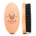 博尔·布里斯特尔·比尔德·布鲁什(英语:Boar Bristle Haird Beard Brush for Men),口袋旅行男子木头小软熊布鲁什(英语:Skull).