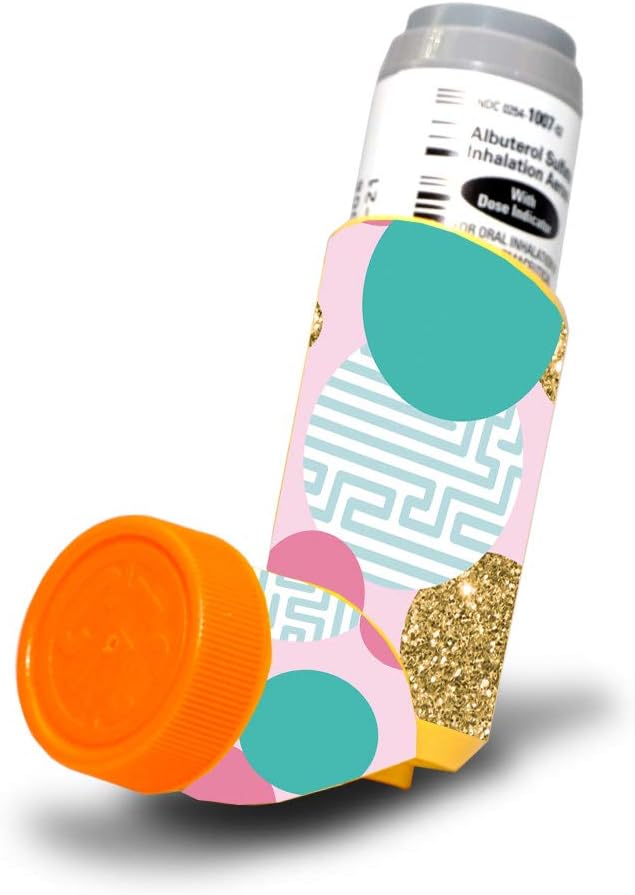 万能皮肤为普罗文蒂尔 HFA Asthma Inhaler - 绿石 QQ 保护性,耐久性和独特的 Vinyl Decal 包装封面 QQ 易于应用,移除,以及改变样式 QQ 在美国制造