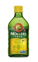 Möllers Tran Cod Liver Oil 250毫升/ 8.45 fl oz → Citron Flavor → Omega-3 → 鱼 Liver Oil → 鱼 Liver 石油
