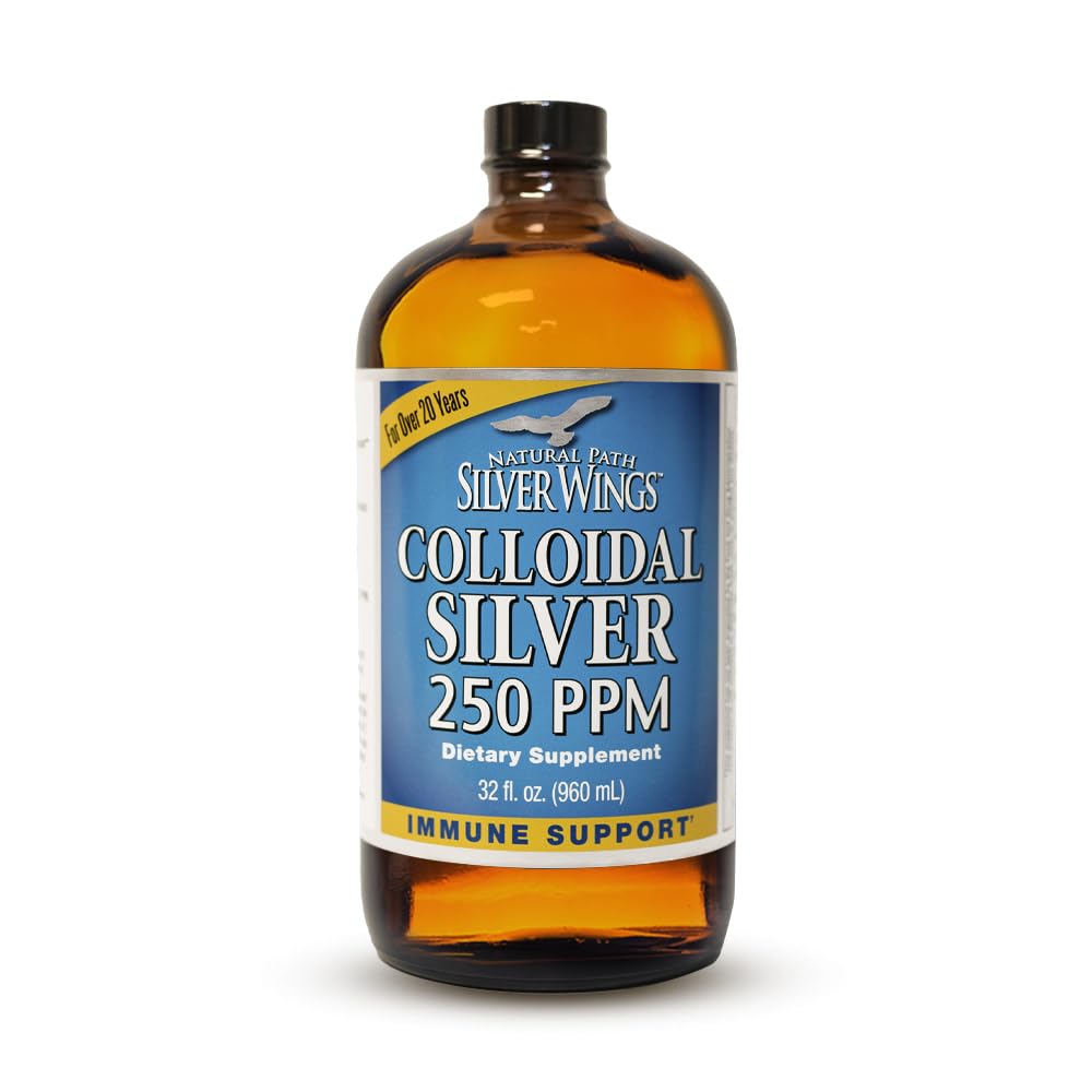天然路径银翼类银液 -- -- 强化免疫辅助剂 -- -- 250ppm(1 250mcg) -- -- 32oz