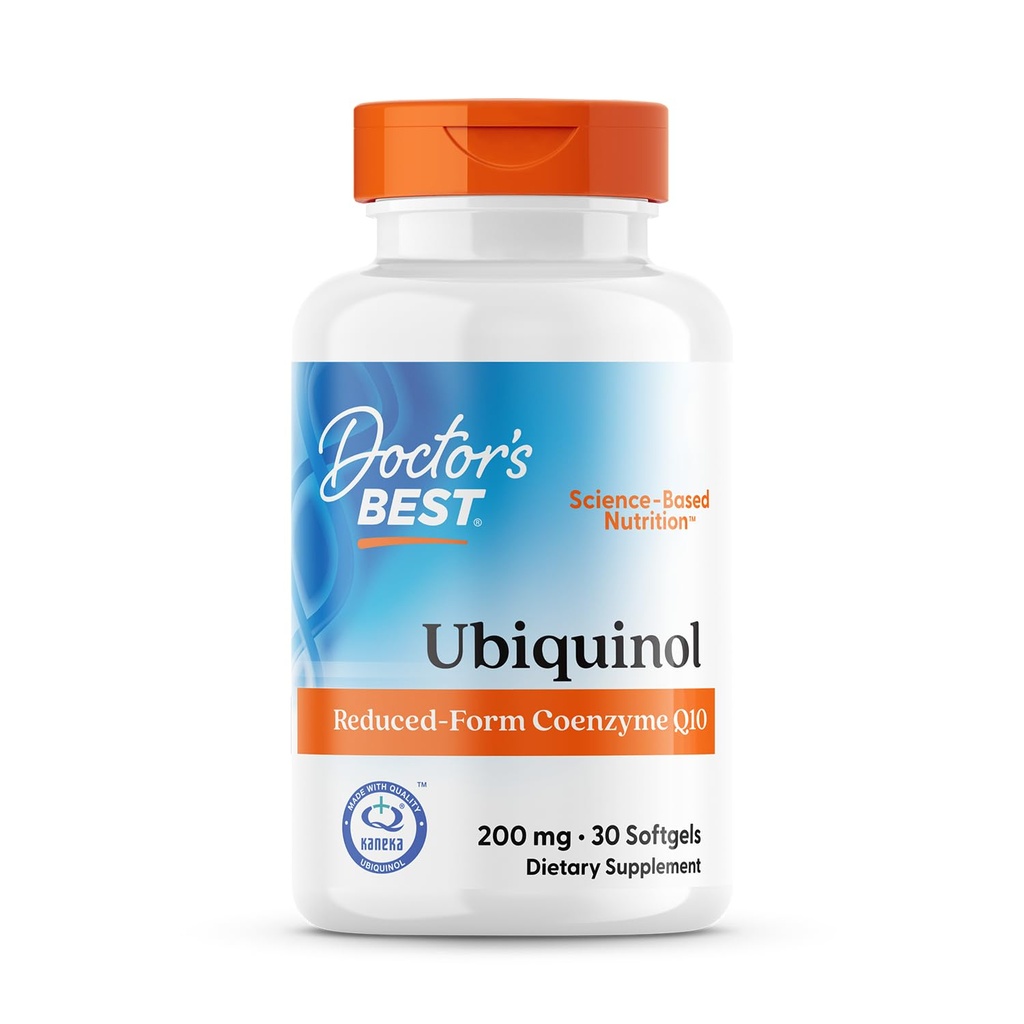最佳Ubiquinol, 缩放-Form Coenzyme Q1, 200 mg, 非 GMO, Gluten Free, Soy Free 30 软胶