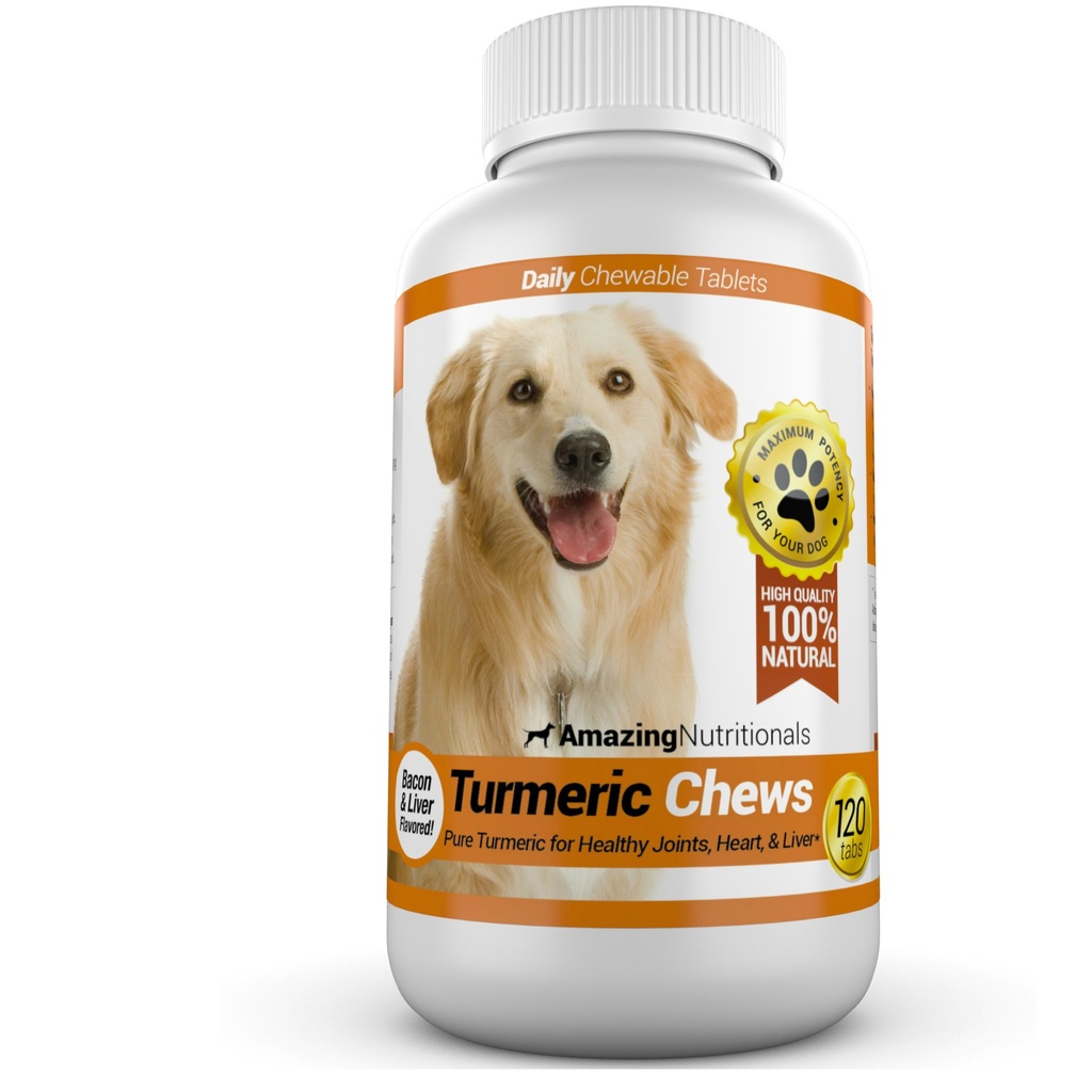 (原始内容存档于2018-09-21) (中文(中国大陆) ). Official Turmeric for Dogs Curcumin Pet Antioxidant, Elections Joint Pain Inflammation, 120 Chews.