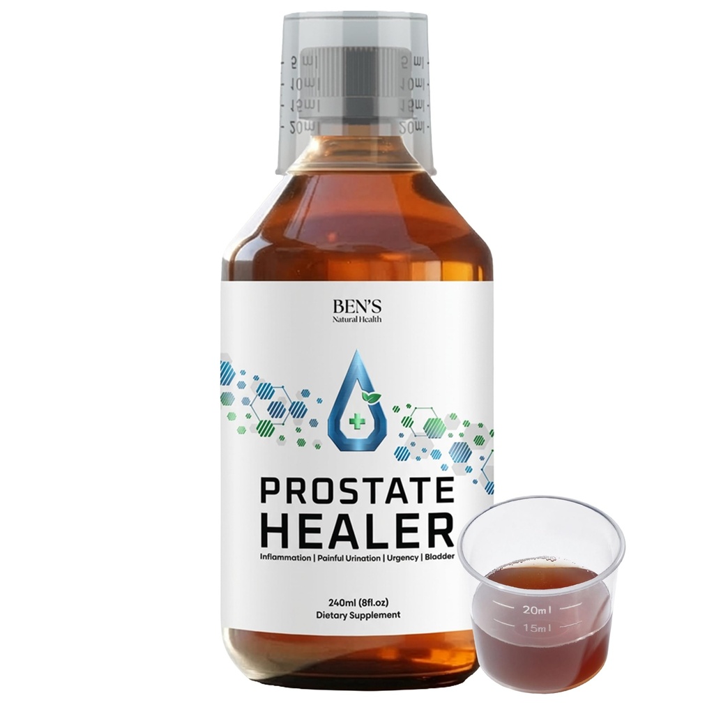 Ben's Natural Health President Healter, 草药液叮当用于前列腺支持,尿液流,和Bladder Health, 8 fl oz