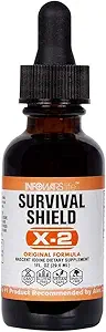 Infowars/Infowar's Life - 生存盾牌X-2 Nascent 碘(1 oz)/美国制造/同日舰