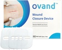 2 Pcs 紧急缝隙关闭、Butterfly Bandaids 伤口关闭、Surgic Lacering Reference without Sew、快衣、紧急伤口关闭装置(PU)