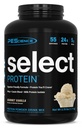 PEScience Select蛋白粉,Whey and Casein 混合剂,男女清洁蛋白粉,低卡路里,低卡路里,Keto Friendly,Gluten Free - Gourmet Vanilla - 55 services