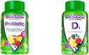 蛋白质补充剂、Raspberry、Peach和Mango Flavors & Vitamin D3