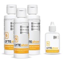 LyteLine LyteShow无糖电解液补充剂,3 Pack,120 功用 - Keto Friendly,锌和镁用于快速补水,健身,肌肉恢复和能源 - Vegan
