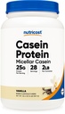 蛋白质粉 2lb 香草 - Micellar casein, Gluten Free, 非GMO