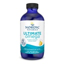 北欧自然公司 Ultimate Omega Liquid, Lemon Flavor - 8 oz - 2840 mg Omega-3 - 与EPA & DHA - 促进大脑和心脏健康 - 非GMO - 48 服务