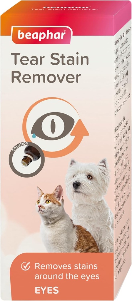 来自梅利安的Sherleys Tear Stain Refer 50ml 用于猫和狗