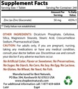 锌基甘油50mg和维生素B12 6,000mcg