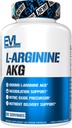 Evlution L-Arginine AKG - Vasodilation & Nutrient 交付支持 - Nitric Oxide 前体 - 1000mg L-Arginine AKG - Gluten Free & Non-GMO - 饮食补充 - 60 services - 120 Veggie Capsules