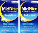 偶尔失眠的Midnite睡眠援助,30块可口的樱桃片(价值2袋)