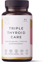 Palak Note Micultive Thyro Care - Selenium, Sea Kelp, L-Tyrosine, Zinc, Ashwagandha, B1 (60个卡普勒斯包)