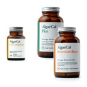 ALGAECAL 骨质健康包 - D3 完成(1 000 IU) + K2,维生素E,维生素A和植物基钙 临床支持提高骨质密度