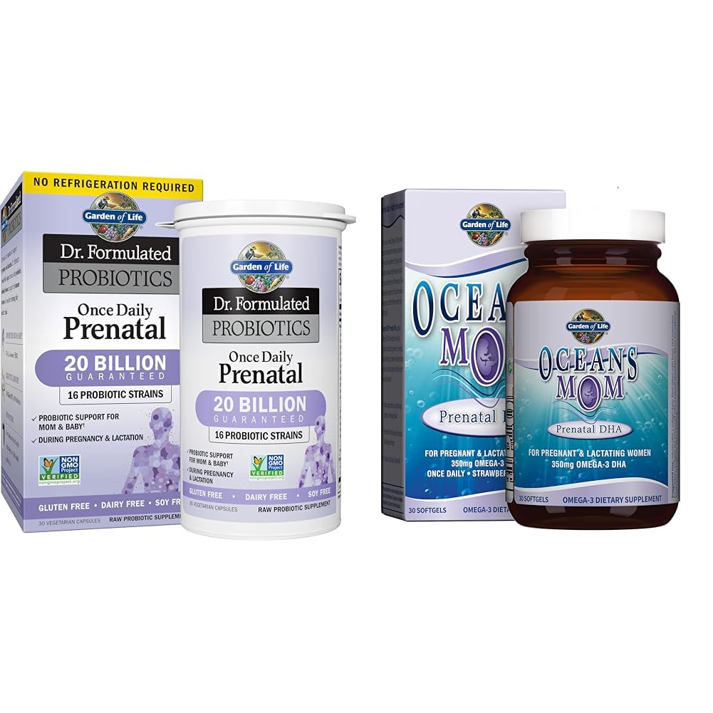 生命之园 -- -- 每日产前和海洋、母亲产前鱼油DHA、Omega 3鱼油补充品