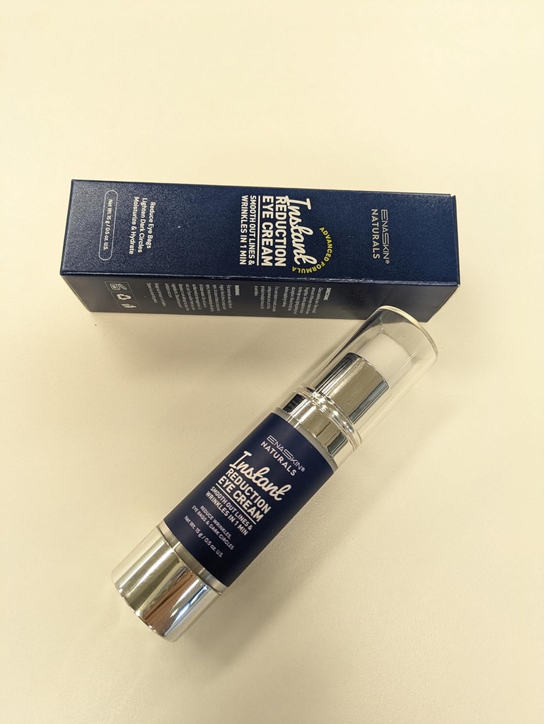 Enaskin Naturals 即时抗衰老眼凝胶:快速Temporay Eye 紧贴黑暗圆圈,精细线条和60年代的毛绒,精细线条和眼袋眼凝胶下抗衰老