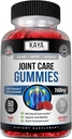 Kaya Naturals Mobility Care Gummys for Back, Knees & Hands - 灵活性支持 - Glucosamine Gummys 对女性和男性的最佳免疫支持 - 60 Counter