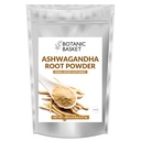 Botanic Basket Ashwagandha 根粉 5英镑,无填充剂,无添加剂,高纯度 QQ 活性 Watanolides,无转基因 O, Gluten Free