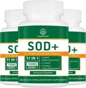 700MG Sod Superoxio Dismutaase 补充剂 - 细胞健康高概率抗氧化剂补充剂 - 180 盖