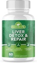 Nature的RX #1 RATED Premium Liver cleanse & Detox 优化Liver功能,修复Liver Enzymes QQ 超剂量公式 w/ 21 强力成份 QQ 3 党试 + 美制 - 60 Capsules