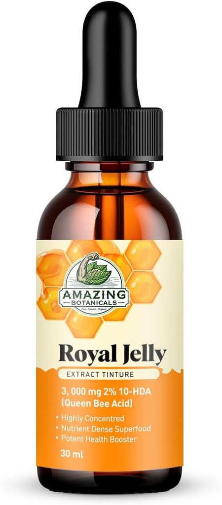 神奇的植物 皇家Jelly 提取 Tincture 3,000 mg