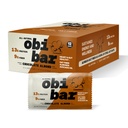 Obi Bar 巧克力杏仁 - 蛋白质和Oat Fiber Bar – 全天然耐用能源 – 淡甜味可可 – 100% 杏仁春克 – MADE 与 AVOCADO OIL → 蛋白蛋白 → 免奶油 不含糖醇 不含种子油 → 2.4oz, 12 pack