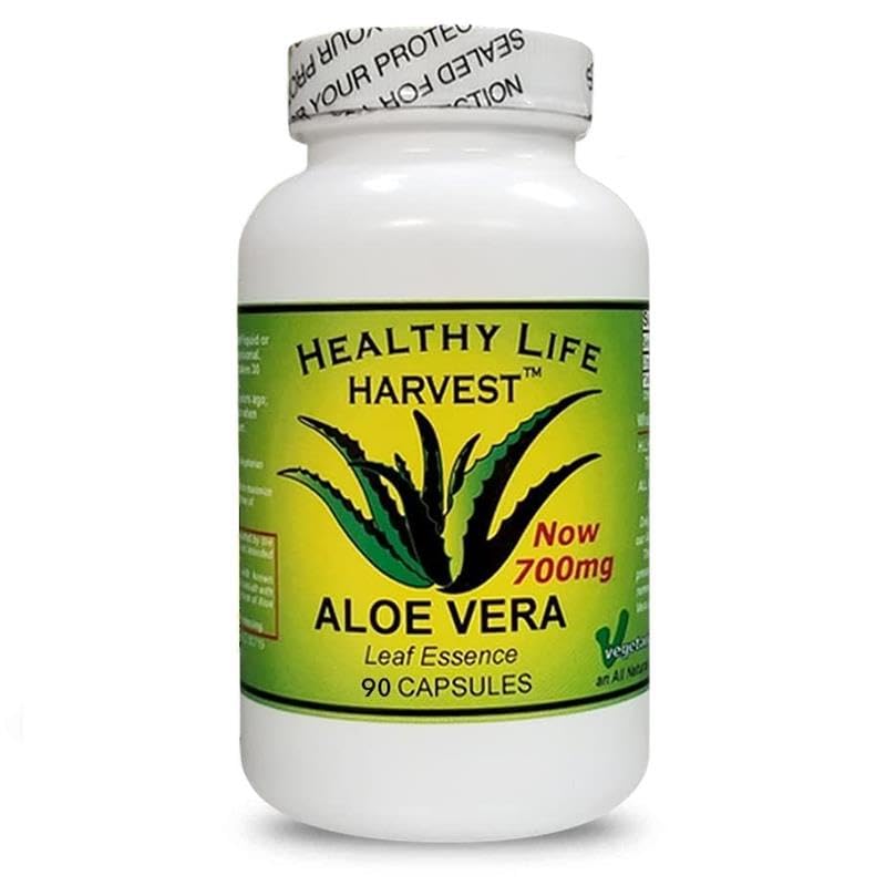 ICAloe Capsules - IC 补充品,非GMO,30年间结节炎 - 蔬菜 - 每瓶有90-700毫克的盖子