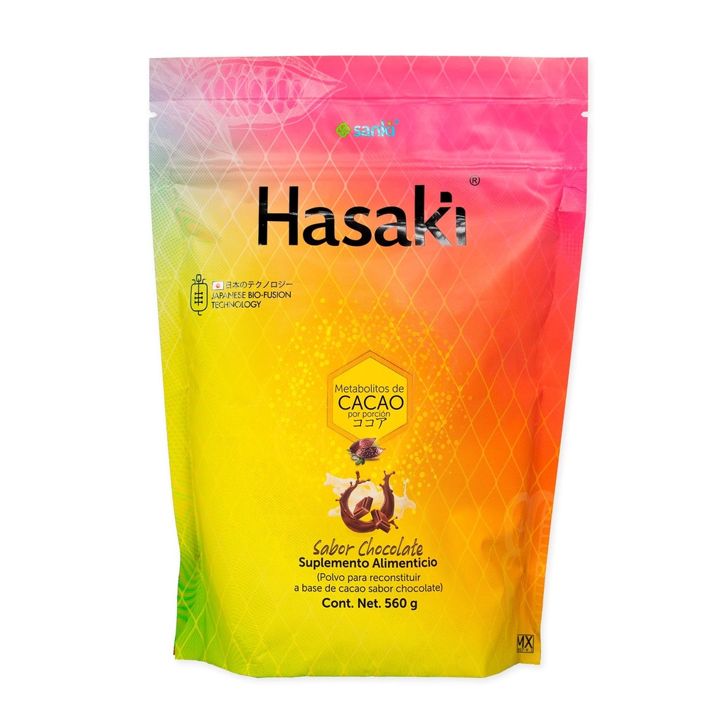 全球巧克力Hasaki饮食补充品粉(日语:Global Cology Hasaki Deatary Suppers Powder)是日本产的一种保护古特健康和营养的产品. 净重20盎司(1.2磅),每剂0.49盎司蛋白质