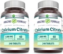 神奇的公式 计算法 补充 + 1000 Mg + 平板电脑 + 非 GMO → Gluten Free + 在美国制造(2 Pack, 240 Counter)