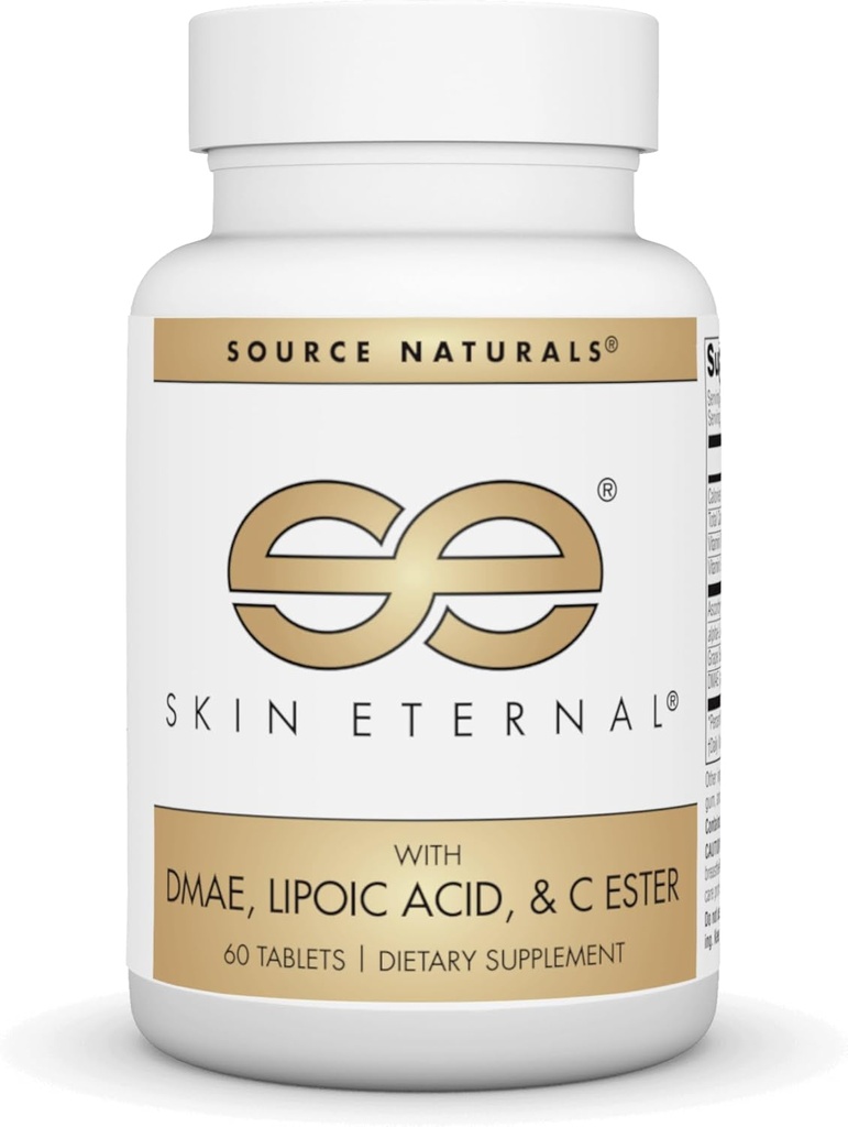 资料来源:自然皮肤永久片,配有DMAE、LIPOIC酸和C Ester-60片