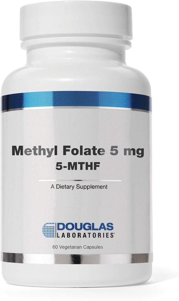 道格拉斯实验室 -- -- 甲基5毫克(5-MTHF) -- -- 生物活性维生素B9,以支持心血管健康和Mood -- -- 60卡普尔