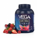 Vega Sport Vegan蛋白粉+恢复-每服30g植物蛋白,Berry,45名服务者,5gBCAAs,Probiotics,NSF认证,用于摇晃和滑动,4.2升(包装5月Vary)