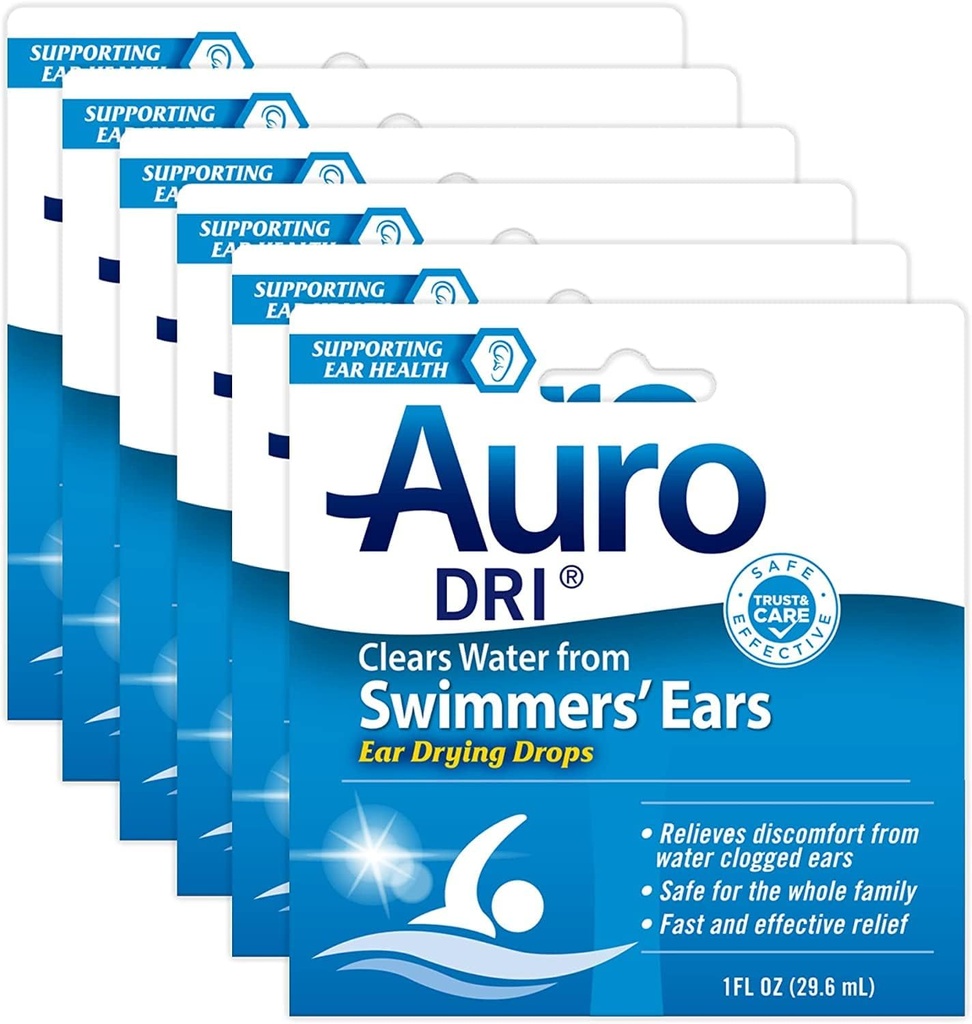 Auro-Dri Ear-Drying Aid 1 fl oz (数量 6)