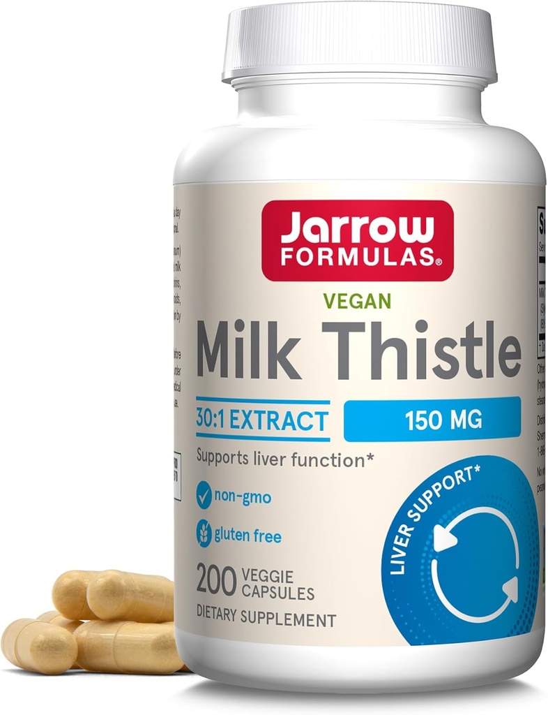 Jarrow 配方 牛奶 硝酸盐 150 mg - 200 Veggie Capsules - 抗氧化剂支持免疫反应,liver 函数 & Glutathione - 最多200 services