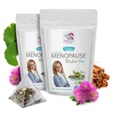 更年期的草药茶 - 咖啡因免费 - 激素平衡+热Flashes - 28日 MENOPAUSE 草药茶 - 黑色cohosh, Gingko, 红色丁香,肉桂芯片,绿色茶,甘草,更年期支持茶