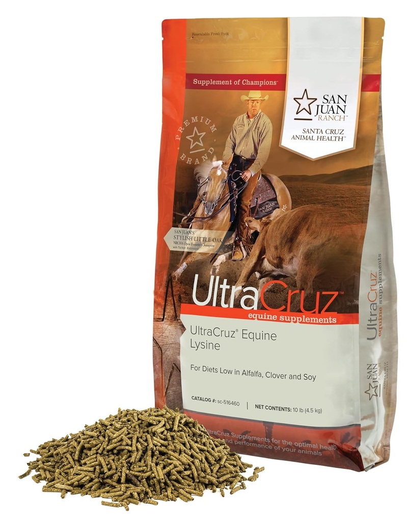 超Cruz® Equine Lysine (Pure), 10磅