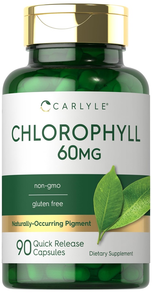 卡莱尔氯酚类药物 90 Capsules 天然染料 氯酚类浓度 补充 + N-GMO, Gluten Free Complex