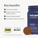 PetLab Co. - Gut & Ear Health Bundle: 狗的抗生素, 支持Gut Health & Seasonal Alergies, & Ear cleaner for Dogs, 支持Yeast & Health Ear Canals - 易用公式