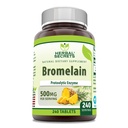 Herbal Secrets Bromelain Supplement 500 Mg 平板电脑 Supplement QQ Non-GMO Gluten Free QQQ 在美国制造(240个计数)