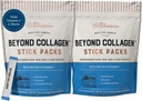 Live Annotive Beyond Collagen Peptides Powder Uflored Packets-Hydrollyzed Collagen Powder-Hair Skin Nail & 联合支持-多类型 Collagen 30 Pack(2pk) 女性和男性 30 Pack(2pk)