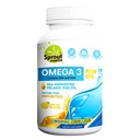 Sea-Harvested Pelagic Omega-3 鱼油促进心脏健康,眼睛和联合支持 - 1200mg,90天供应 - 高概率 EPA DHA 脂肪酸 - Lemon Flavor Anchovy 鱼油 - 90 软胶