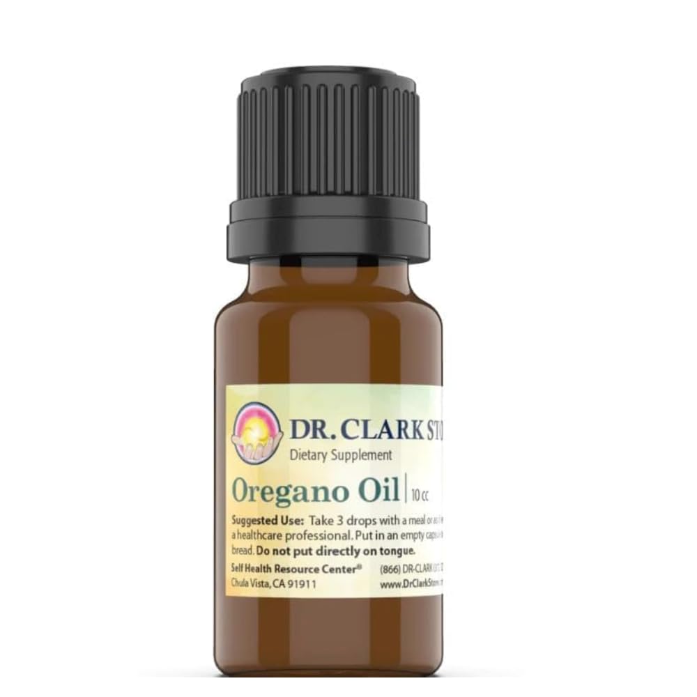 Clark博士 100%纯奥雷根诺石油 — 10cc,天然抗氧化剂和免疫支持