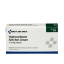 急救 仅18-012 Hydrocortisone Cream Packets, 12 Counters