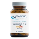 脑功能和联合流动的元素维护Crucumin + C - Longvida + Vitamin C 强化Crucumin 补充(60 Capsules)